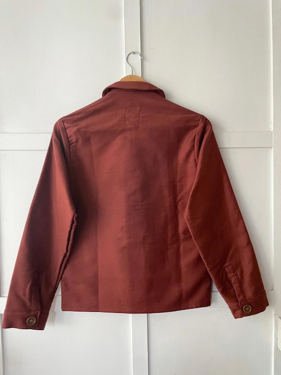 60s Moleskin Jacket 46サイズ 100%コットン Made in England Moleskin 100% Cotton Chore French Workwear Jacket