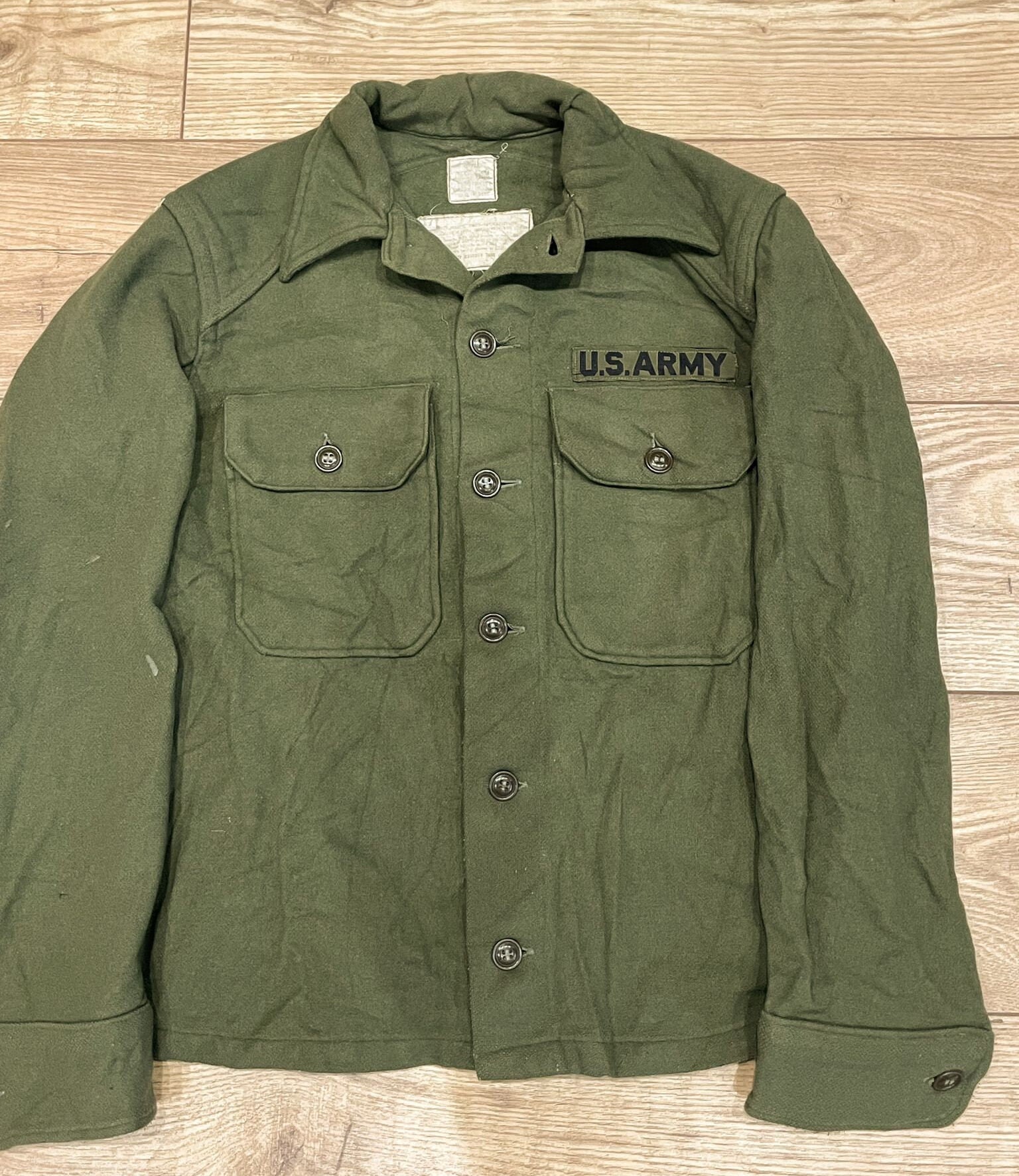 1950s Korean War US Army OG-108 Field Wool Shirt XS S M L - Etsy Australia