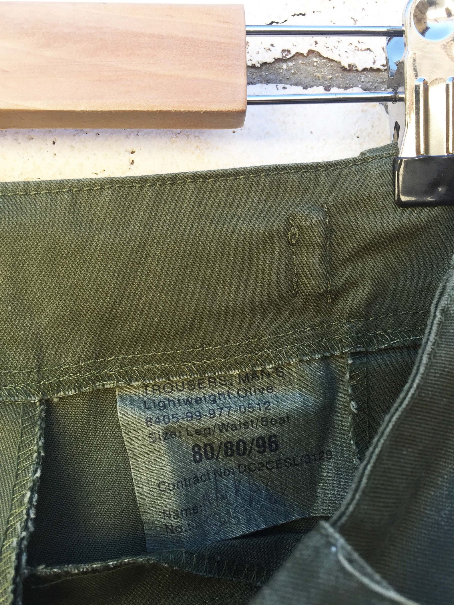 Genuine British Army Combat Trousers O.D Green Military Pants Lightweight NEW EB - Foto 2