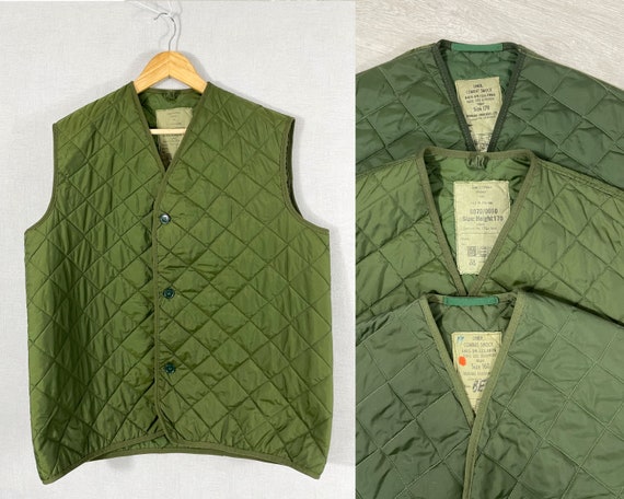 Vintage British Army Liner Sleeveless 
