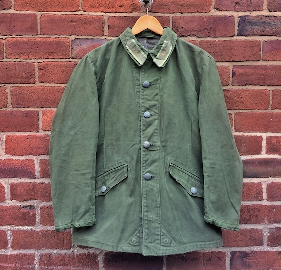 M59 Rare Swedish 60s/70s Olive Green Army Chore Worker Field