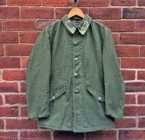 M59 Rare Swedish 60s/70s Olive Green Army Chore Worker Field