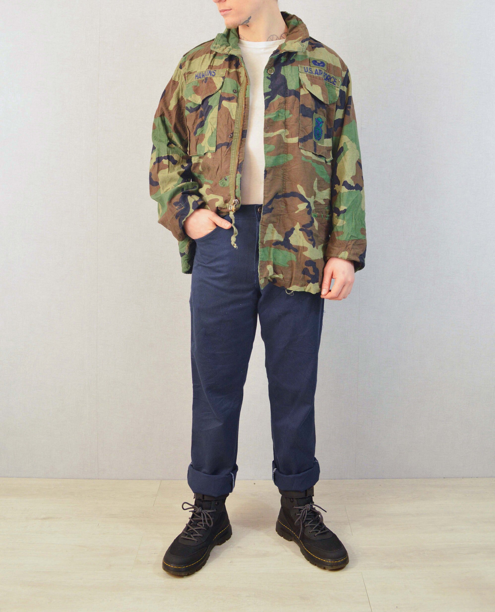 Image of M65 Nato Mod U.s Military Army Field Jacket – Camouflage Green Xs S M L Xl