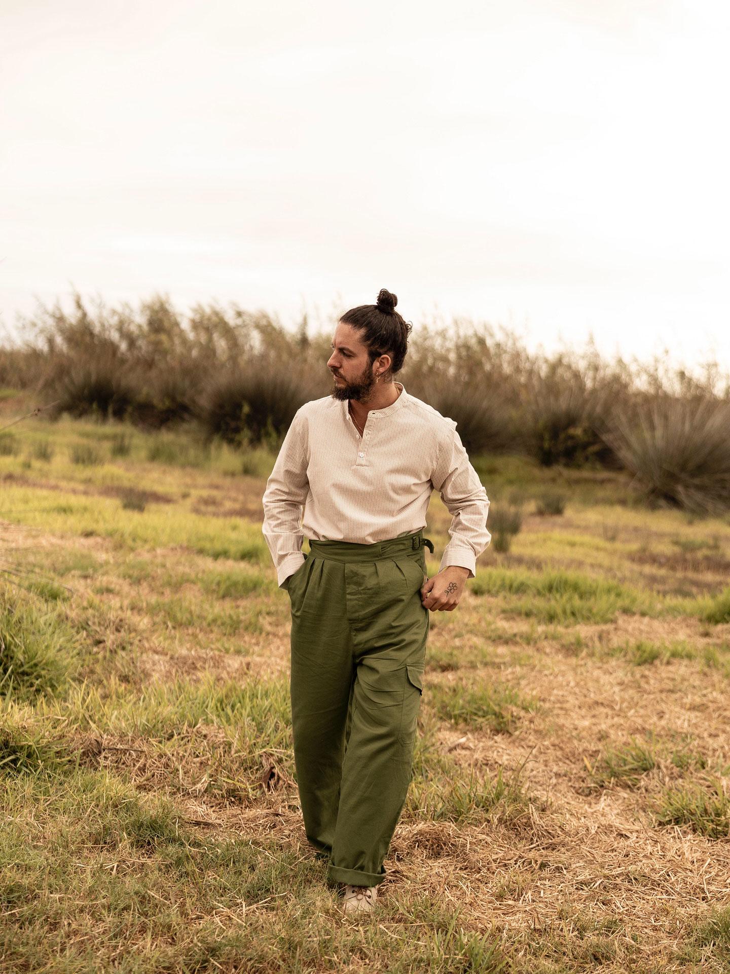 Army Green Gurkha Pants British Military 1950s 7oz Army Trousers