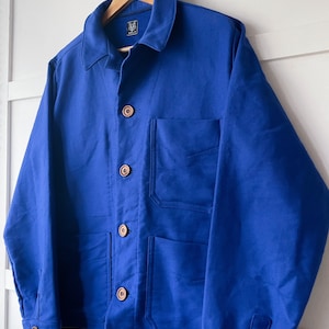 1950s Style Moleskin Chore Jacket Made in England French Workwear Coat ...