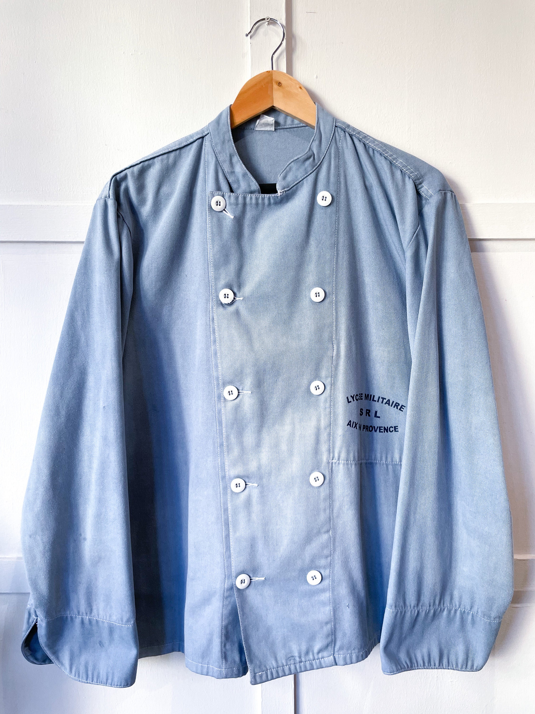 Woodies Clothing Faded Blue Denim Work Jacket