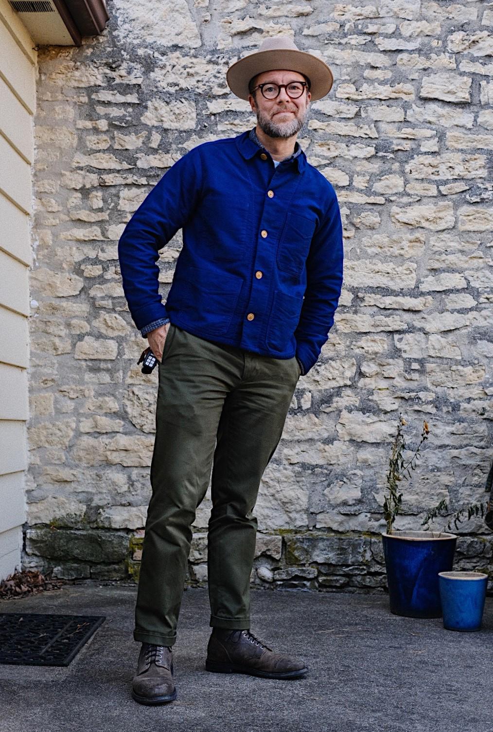 ジャケット・アウター 1950s french work jacket NAVY MILITARY il_fullxfull.6490573199_off3.jpg