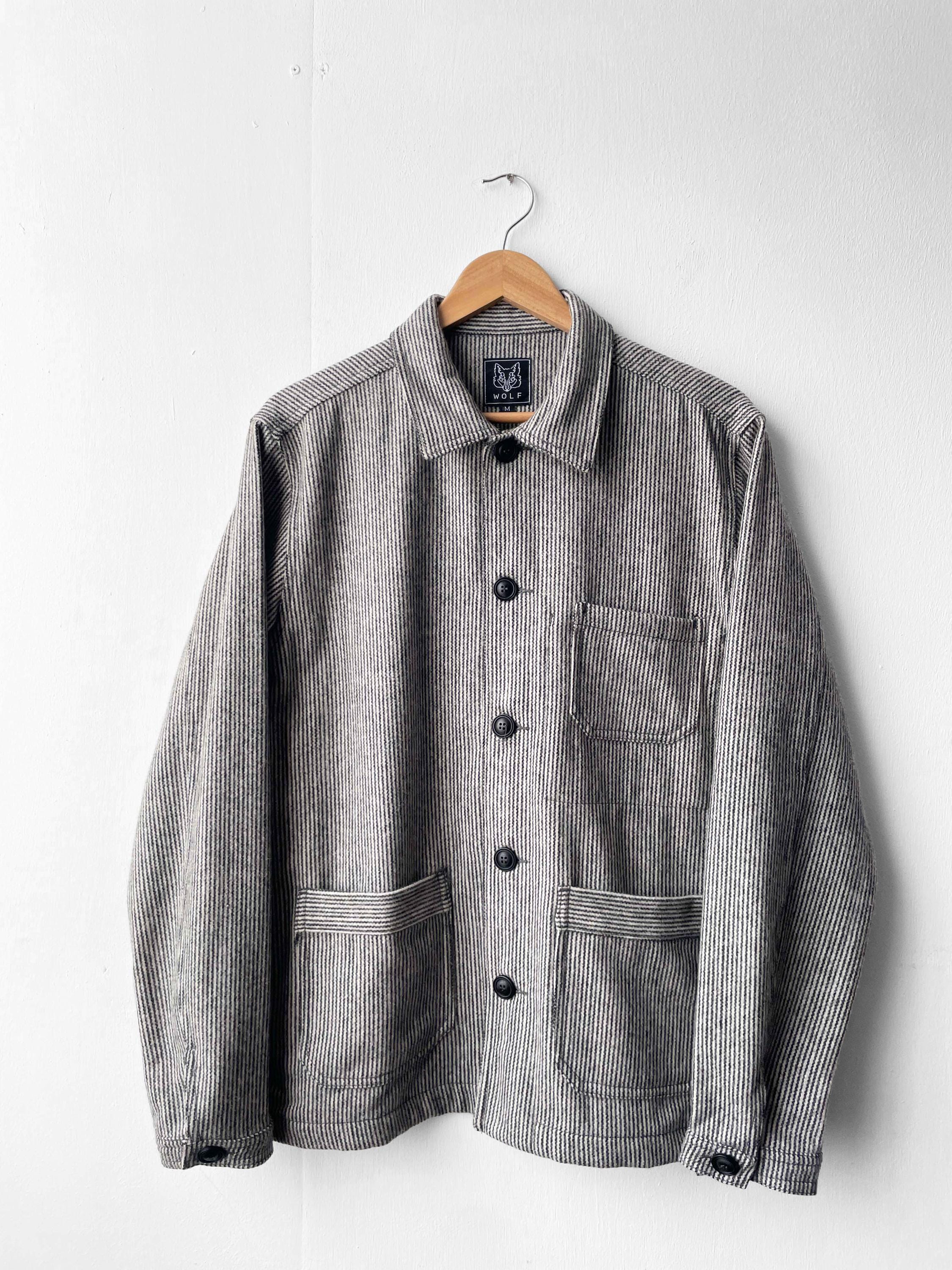 新しい季節 Wool Prison Jacket - Etsy Canada ジャケット・アウター