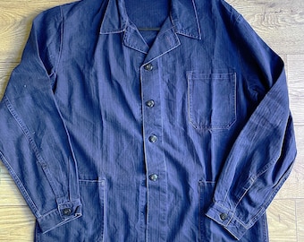 Exceptional, Size M, French Moleskin 1960's Workwear Jacket Exceptional, Size M, French Moleskin 1960's Workwear Jacket