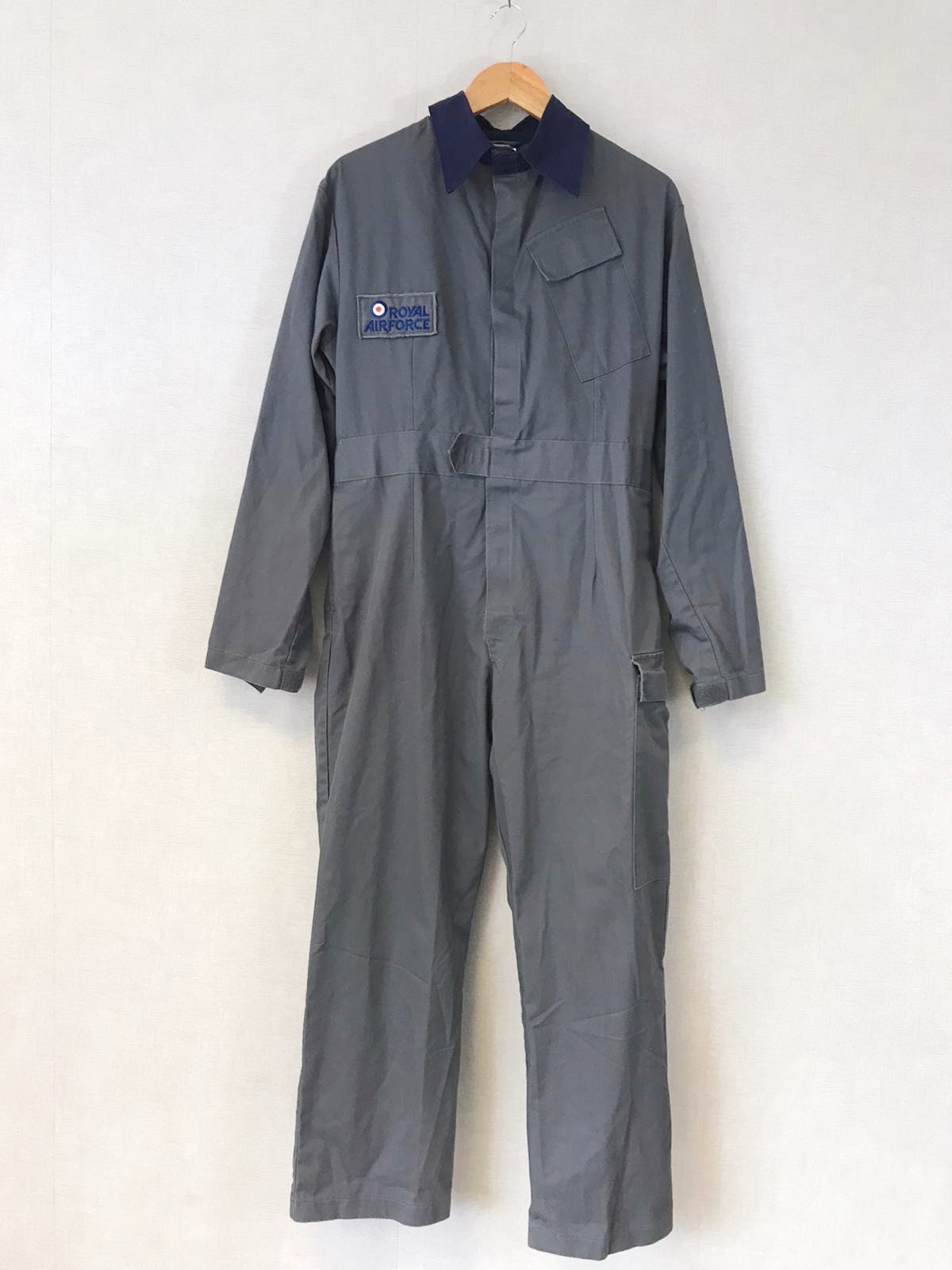 Vintage Boilersuit British Royal Air Force Workwear Overalls Army 