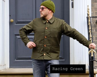 ラメルマメゾン正規品★25SS★WOOD BUTTON FRENCH JACKET MIX WJ121-2704-SIERRA-BROWN-8058.