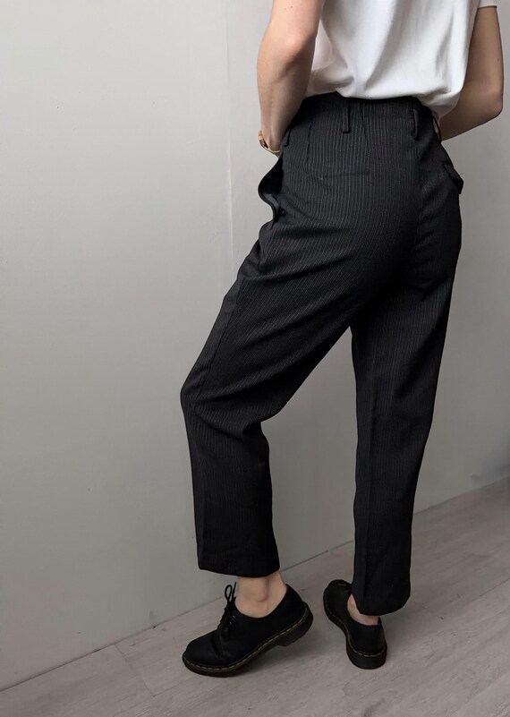 Vintage Japanese 1920s High Waisted Pinstripe Suit Trousers - Etsy