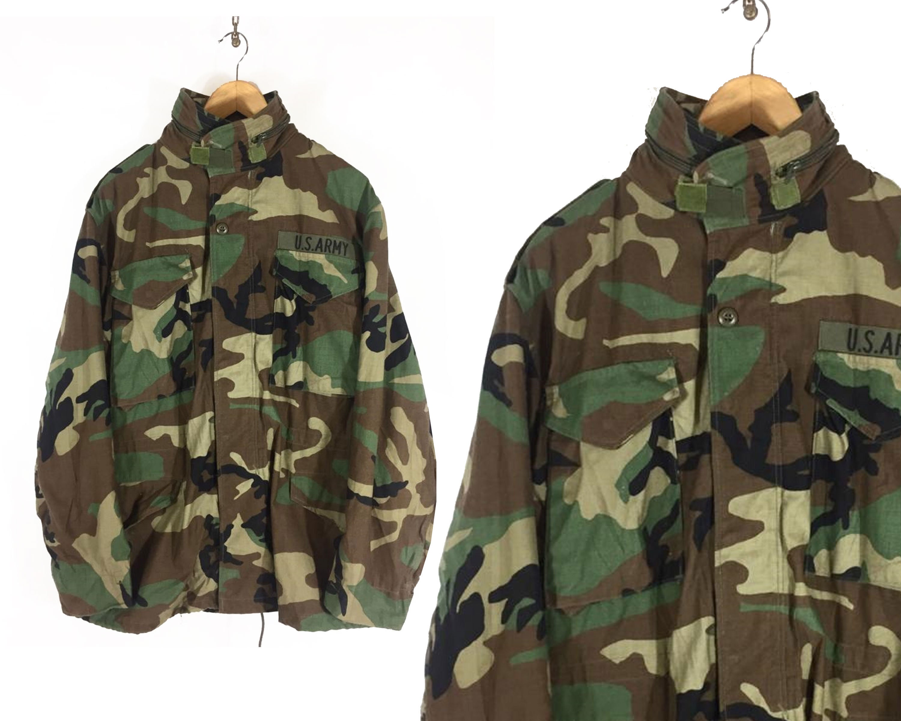 Military M-65 Camo Jacket