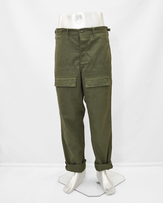 Men's 90s Roll-down Trousers Army European Czech Military