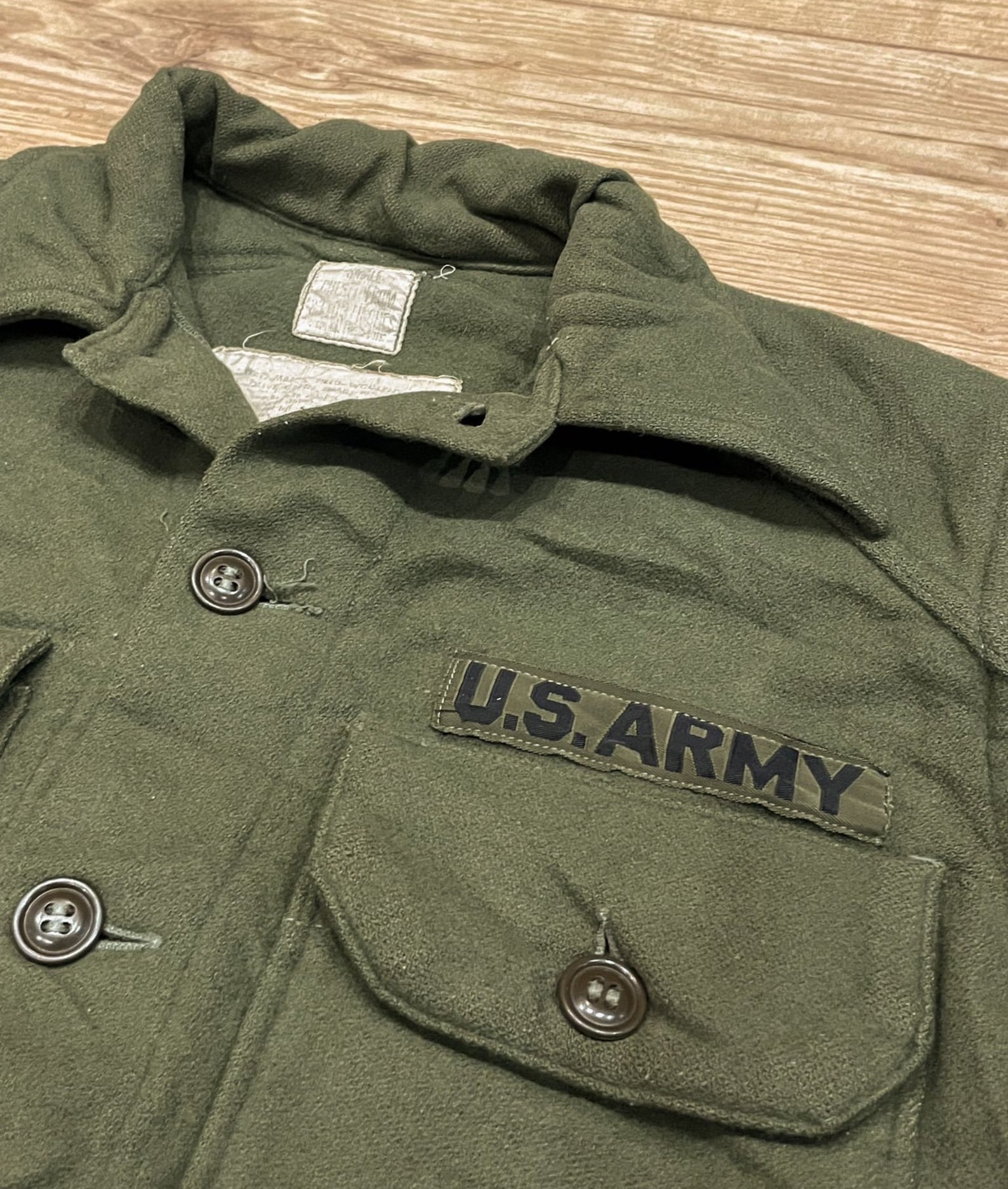1950s Korean War US Army OG-108 Field Wool Shirt XS S M L - Etsy