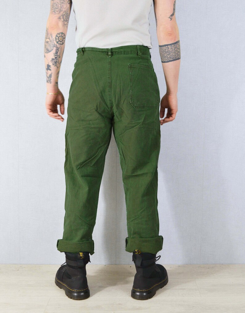 Vintage Mens 60s Swedish Utility Workwear Chore Pants / - Etsy UK