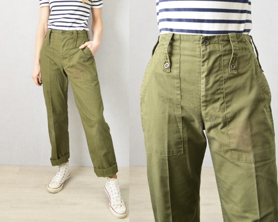 army vintage trousers