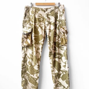 British Army Desert Camo Pants - Cargo Combat Trousers Straight Leg - Various Sizes