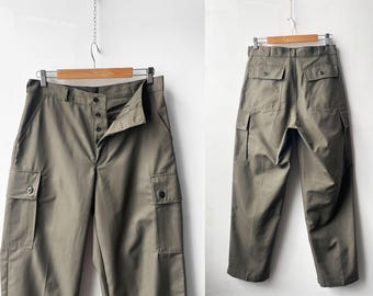 Original Danish Army Pants M 71 Grey Military Issue Denmark Combat