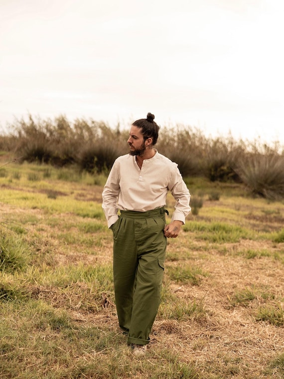 パンツ 00s old GAP linen gurkha pants military Gurkha Pants British Military 1950s 7oz Army Trousers Belted