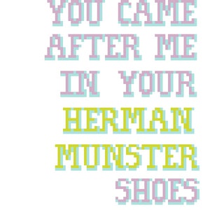 Real Housewives Inspired Countess New York Cross Stitch Pattern - Modern Funny Witty Pop Culture Reality TV Instant Download (PDF only!)