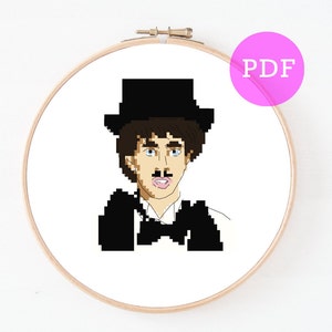 Real Housewives Inspired cross stitch pattern -  RHOC bravo inspired Modern Funny Witty Pop Culture Reality TV Instant Download (PDF only!)
