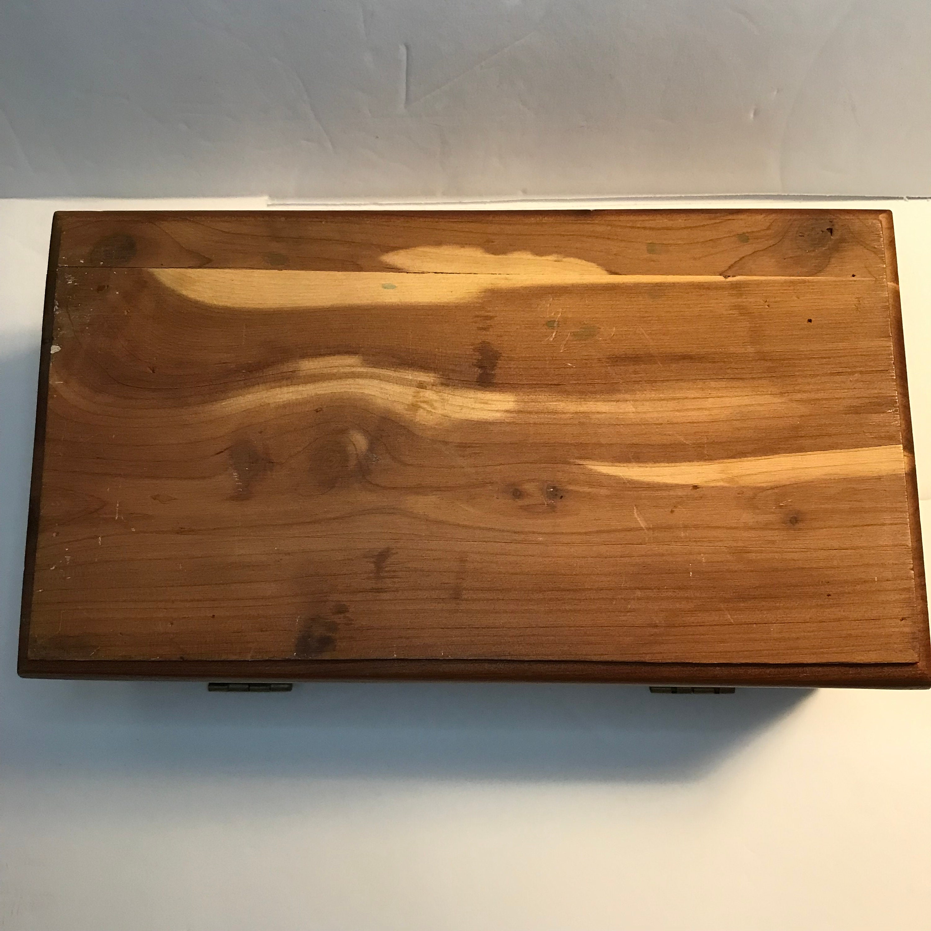 Lane Cedar Chest Small Sample Size Wooden Box Vintage Etsy