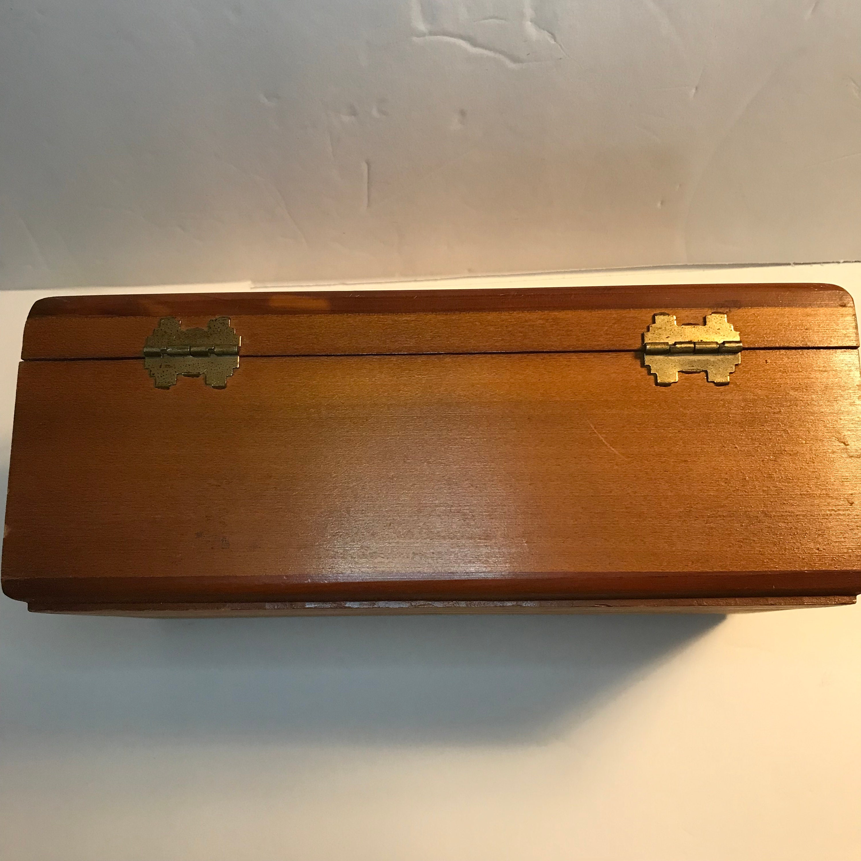 Lane Cedar Chest Small Sample Size Wooden Box Vintage Etsy