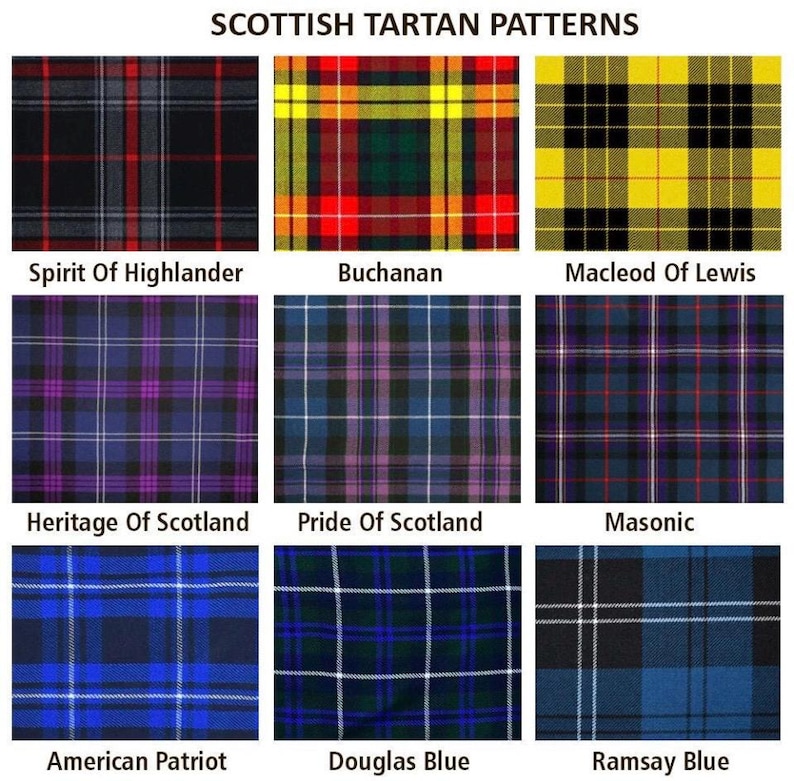 Men’s Traditional Great Kilt Highland 16th Century Scottish Tartan Wrap ...
