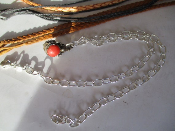 Necklace Earring Kabylia Coral Real Old 1920 Kaby… - image 3