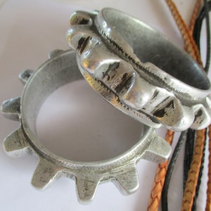 Tuareg Morocco Ait Atta Berber ouled nail bangles silver Marrakech Maroc Morocco Imilchil spikes spike defense
