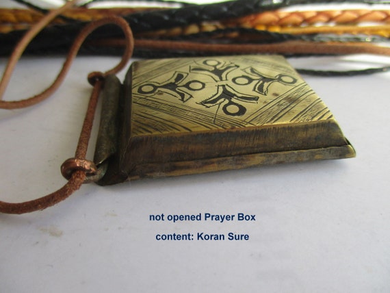 very old Kitab Prayer Box Morocco Sahara Tuareg b… - image 3