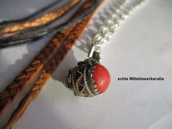 Necklace Earring Kabylia Coral Real Old 1920 Kaby… - image 9