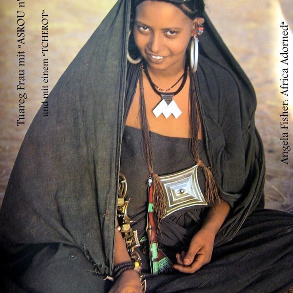 Tuareg Gris Gris veil Touareg Berber asrou n' swoul Sahara nomads veil weight Bedouin Mali Niger India Asia tribal head silver cross