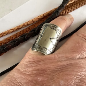 old Tuareg Ring solid silver Amazigh Islam Nomads Beduins Sterling Silver Morocco Maroc Marrakesh