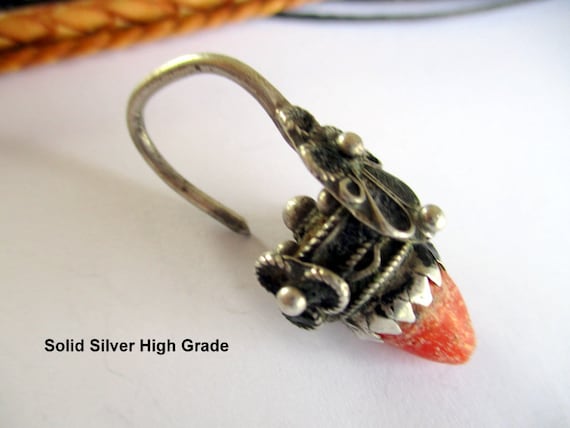 Necklace Earring Kabylia Coral Real Old 1920 Kaby… - image 1