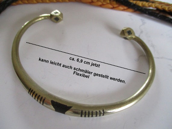 Tuareg Bangle Silver Ethnic Ornaments Bangle Mauritania