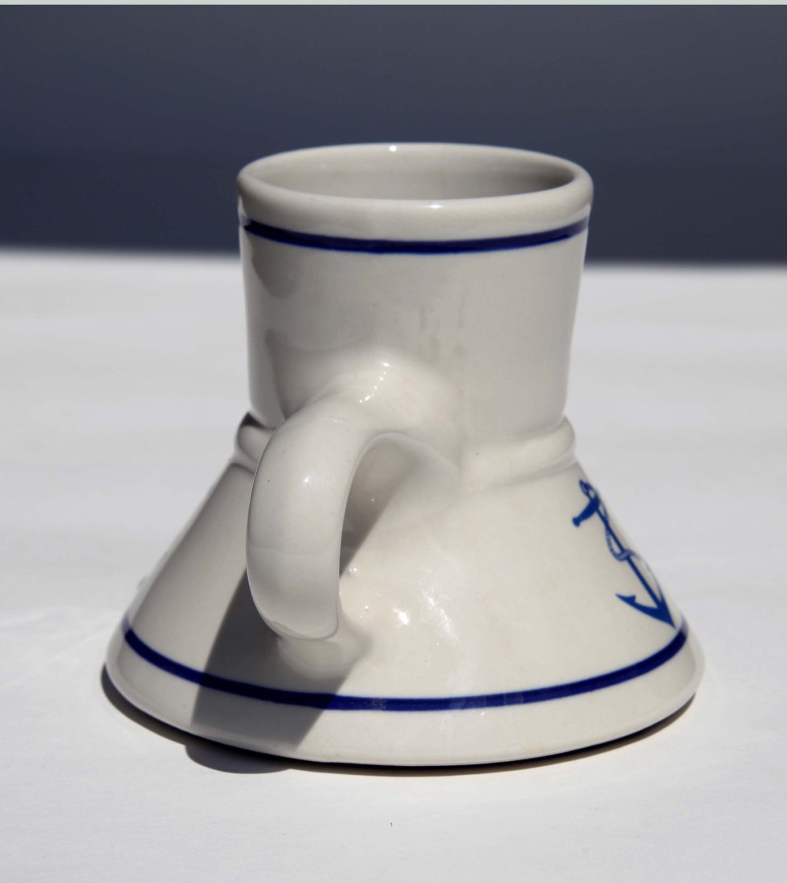 Captain Pirate No Spill Travel Mug Wide Base Narrow Top Etsy