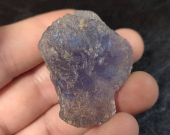 Heavily Etched Colorchanging Blue/Purple Gem Flourite