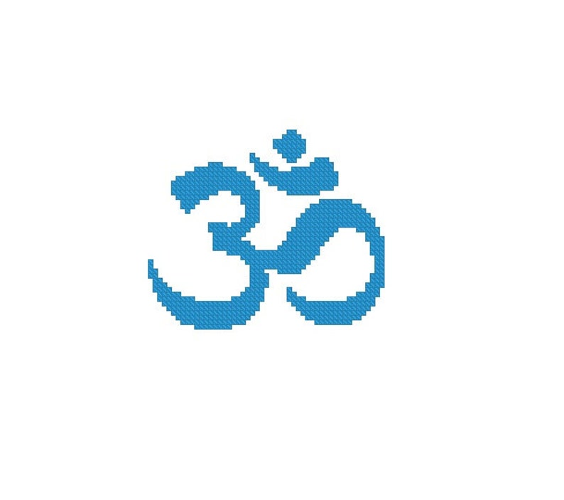 Cross stitch pattern PDF OM Instant Download Etsy