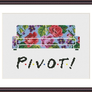 TV-program - Blommig Pivot - Korsstygnsmönster PDF Direktnedladdning Vetenskap