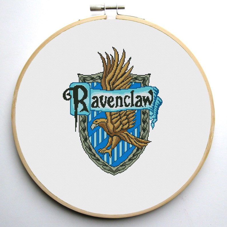 Ravenclaw Crest Cross stitch pattern PDF Instant Download ...