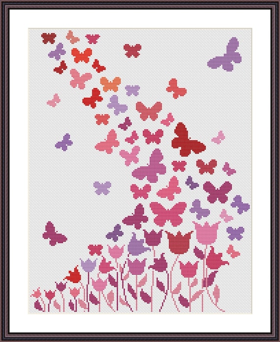 Magic needle ZW 130-022 - Set punto croce con motivo a conteggio, in cotone, multicolore, 25 x 35 cm