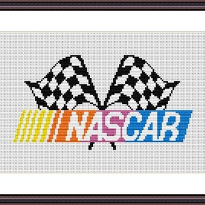 Nascar cross stitch pattern PDF Instant Download image 3