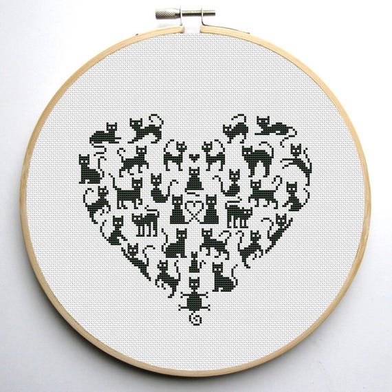 版画 TABBY Heart and Chain Maya's Grace Paw Print Heart Necklace for Dog and Cat Lovers