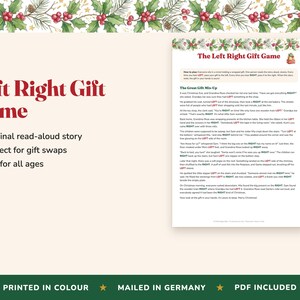 Paquete de 10 juegos imprimibles para fiestas navideñas, ideales para divertirse en familia o en la oficina (descarga digital). imagen 5