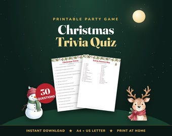 Julquiz, 30 frågor, festspel (digital nedladdning)