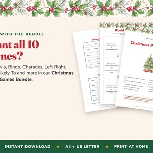 Who's Most Likely To Christmas Game, 36 Cards, Holiday Party Icebreaker (Digital Download) image 4