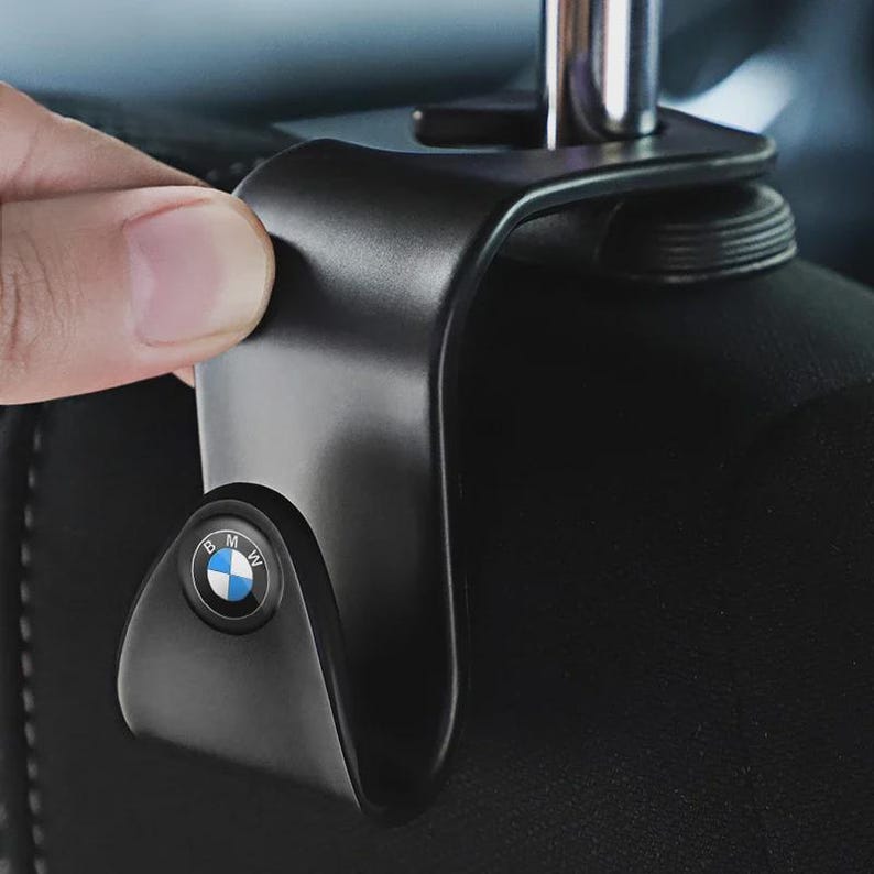 BMW Car Seat Storage Hooks, ABS Seat Organizer Holder, Multifunctional ...