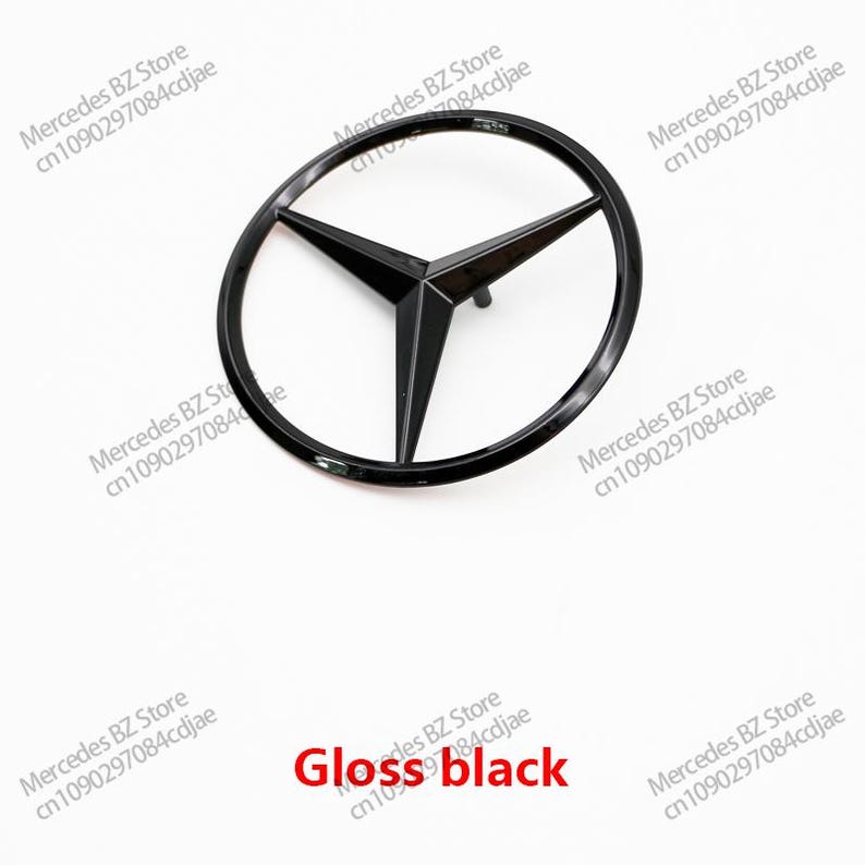 Mercedes Benz AMG Star Rear Trunk Emblem, CCC 2026 Car Logo Sticker ...